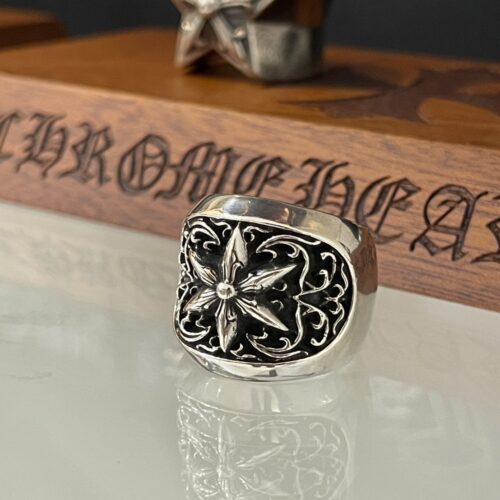Chrome hearts Oval star ring