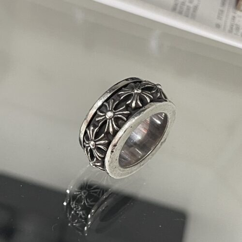 Chrome hearts spinner ch x ring