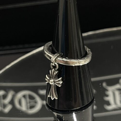 Chrome hearts NFTL baby fat cross ring