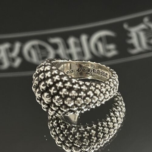 Chrome hearts mini plus ball dome ring