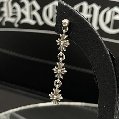 Chrome hearts tiny e drop earrings