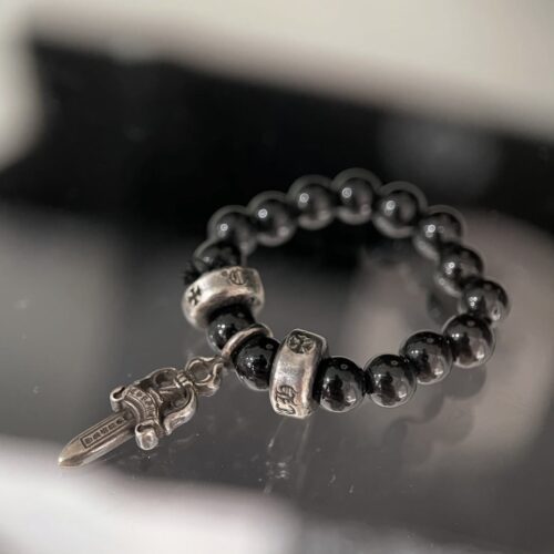 Chrome hearts dagger beaded ring