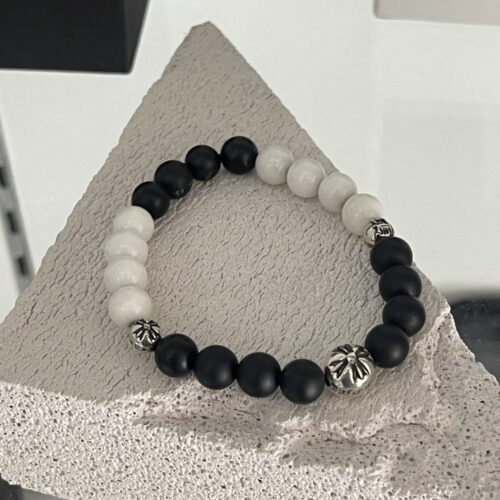 Chrome hearts 6mm bead bracelet