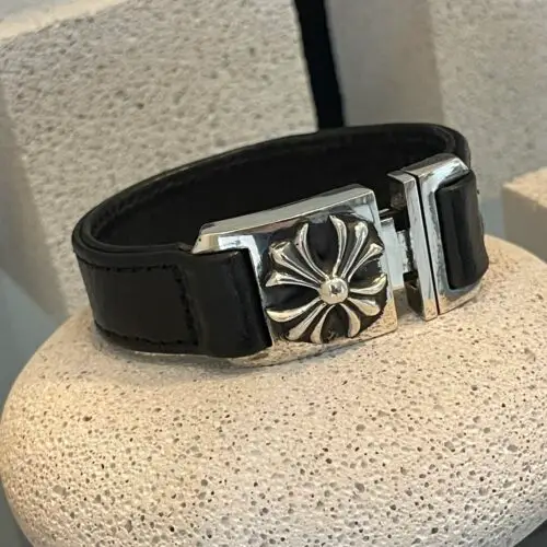 Chrome hearts Ch plus Harness clasp bracelet