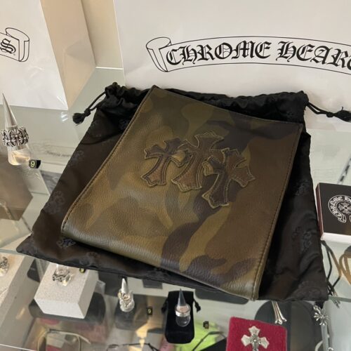 Chrome hearts Cemetery patch camo bag