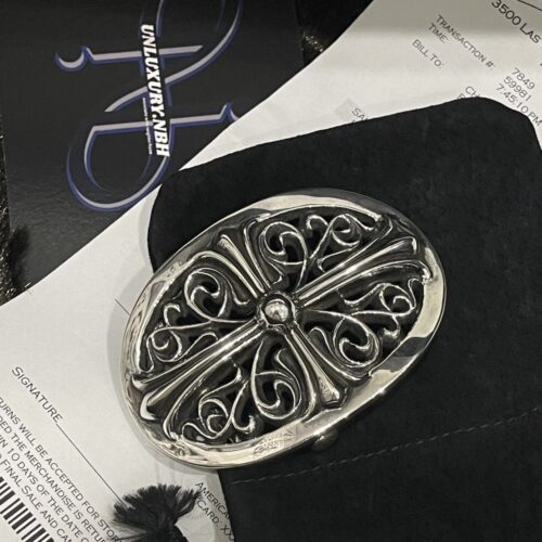 Chrome hearts Classic oval belt buckle