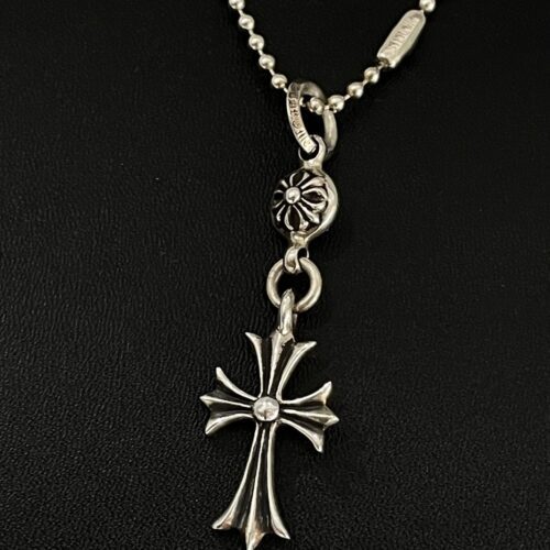 Chrome hearts Cross with ball + ball chain
