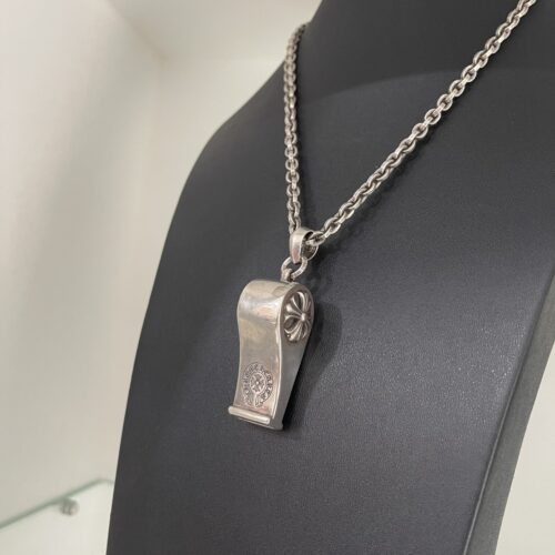 Chrome hearts whistle with bale pendants