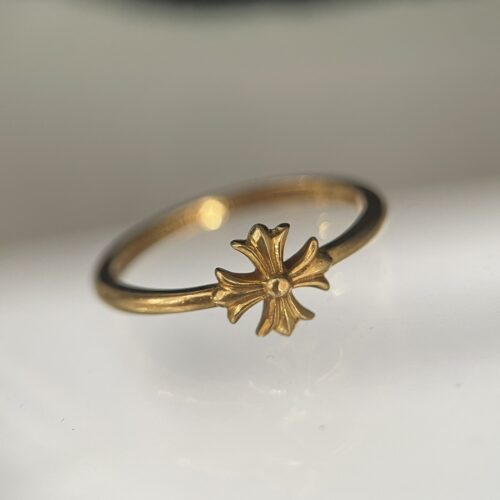 Chrome hearts 22k CH PLUS bubble gum ring size 6 us
