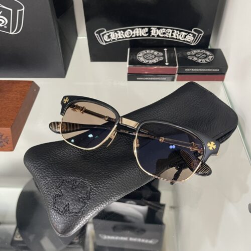 Chrome hearts Bonennoisseur ii sunglasses with case