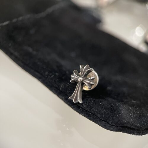 Chrome hearts cross earrings