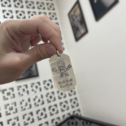 Chrome hearts FOTI HARRIS TEETER DOG TAG