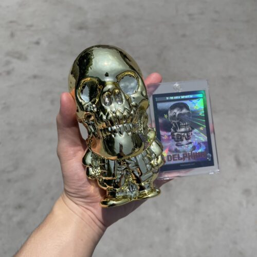Chrome hearts Foti Delphino gold edition vinyl with card (brand new)