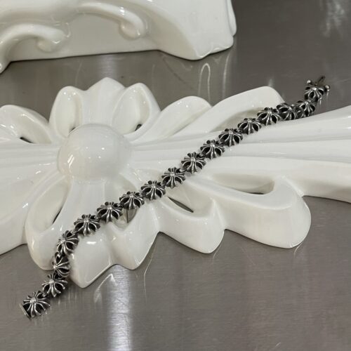CHROME HEARTSINI PLUS BRACELET (18 LINKS)