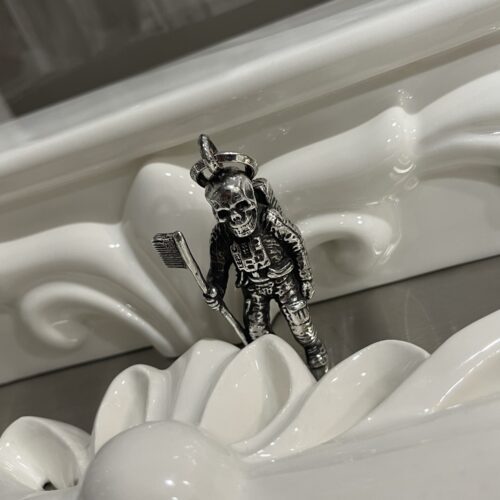 CHROME HEARTS FOTI NASKULL PENDANTS