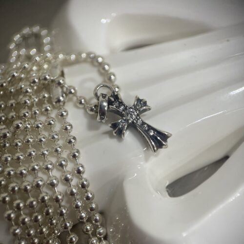 CHROME HEARTS BABY FAT WITH DIAMOND ONLY PENDANT