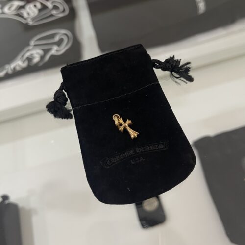 CHROME HEARTS 22K GOLD BABY FAT PENDANTS
